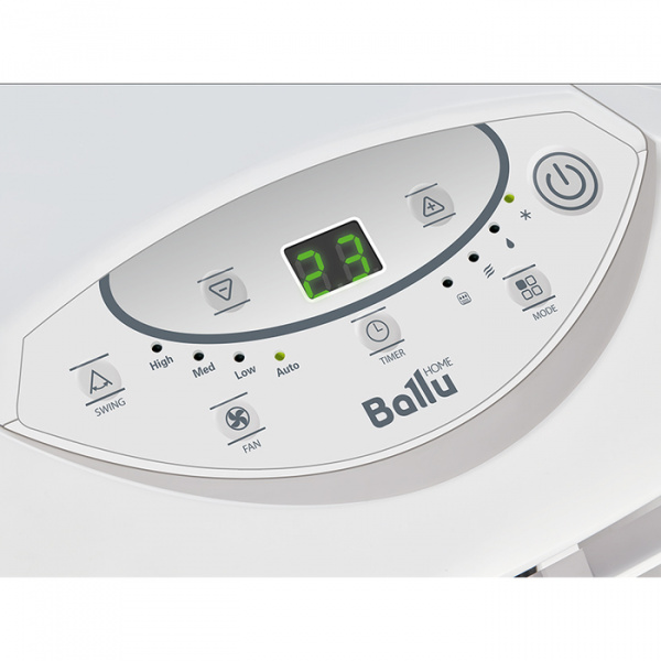 Мобильный кондиционер мощностью 55 м2 - 5.5 кВт Ballu Smart Pro BPAC-20 CE_20Y в Москве